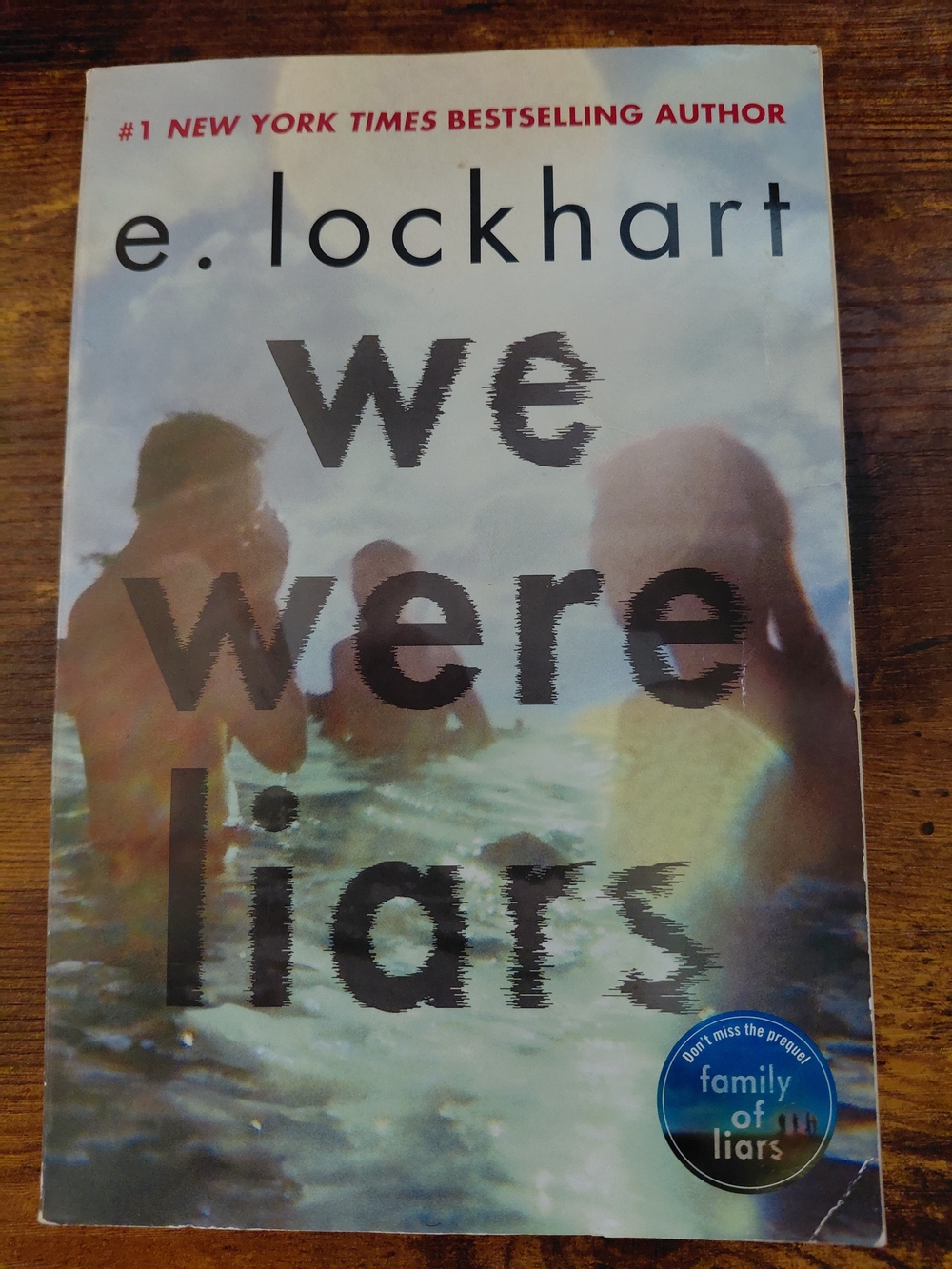 We Were Liars Book Cover Art - Blue Tones